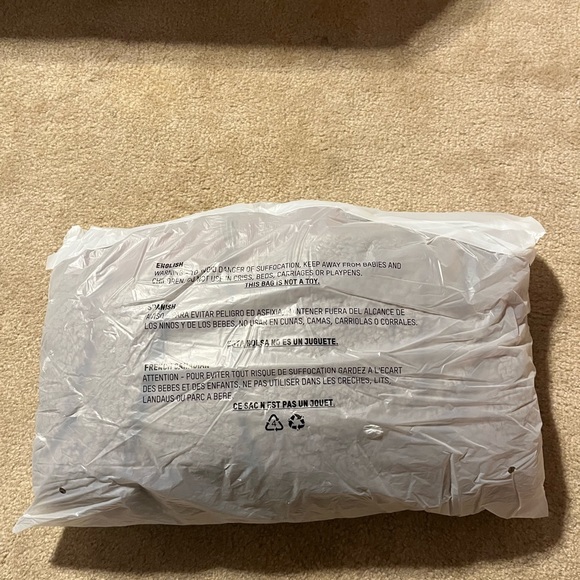 Skims Teddy zip up hoodie in desert size M - Picture 4 of 4